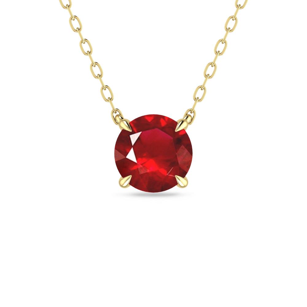 Yellow Gold - Ruby