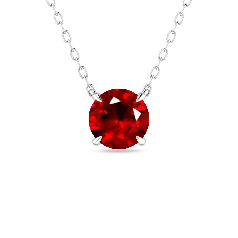 White Gold - Ruby