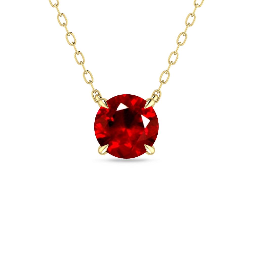 Yellow Gold - Ruby