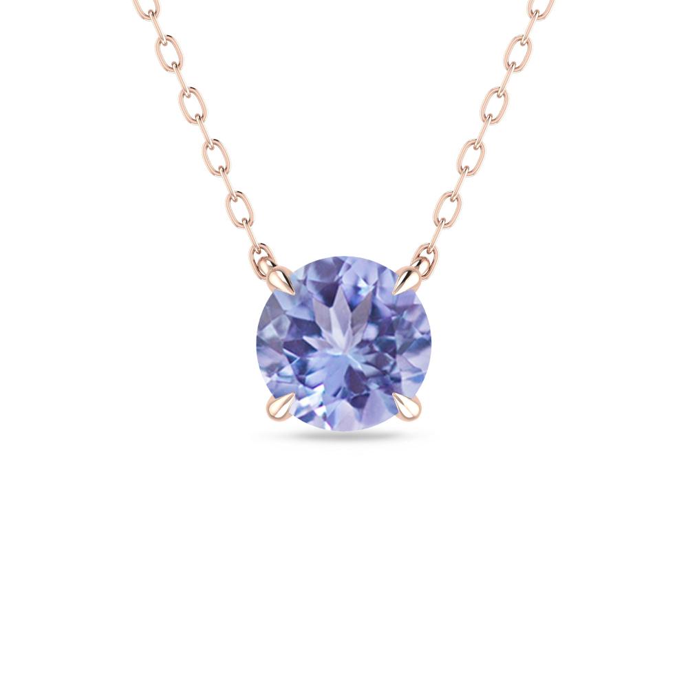 Rose Gold - Tanzanite