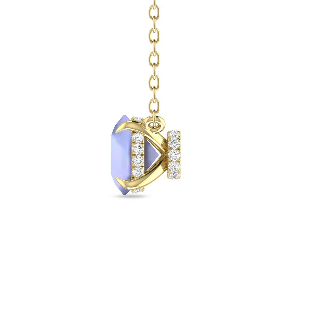 Yellow Gold - Tanzanite