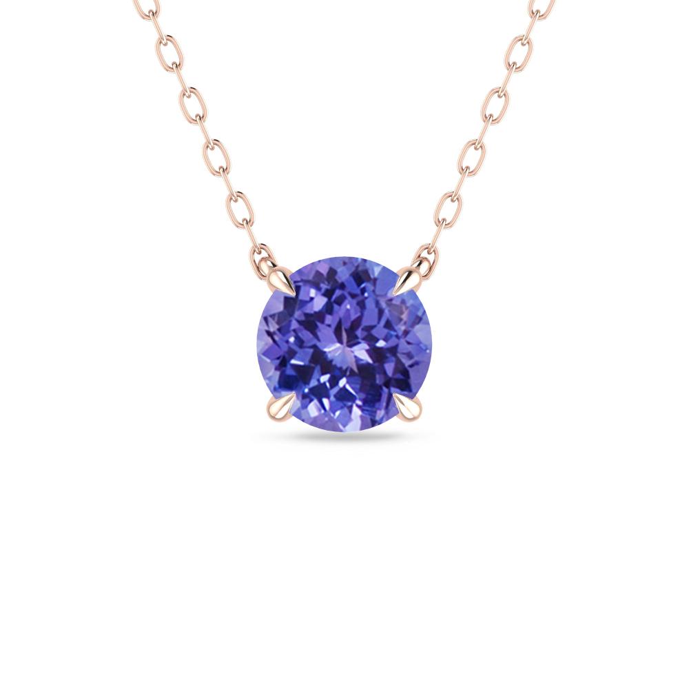 Rose Gold - Tanzanite