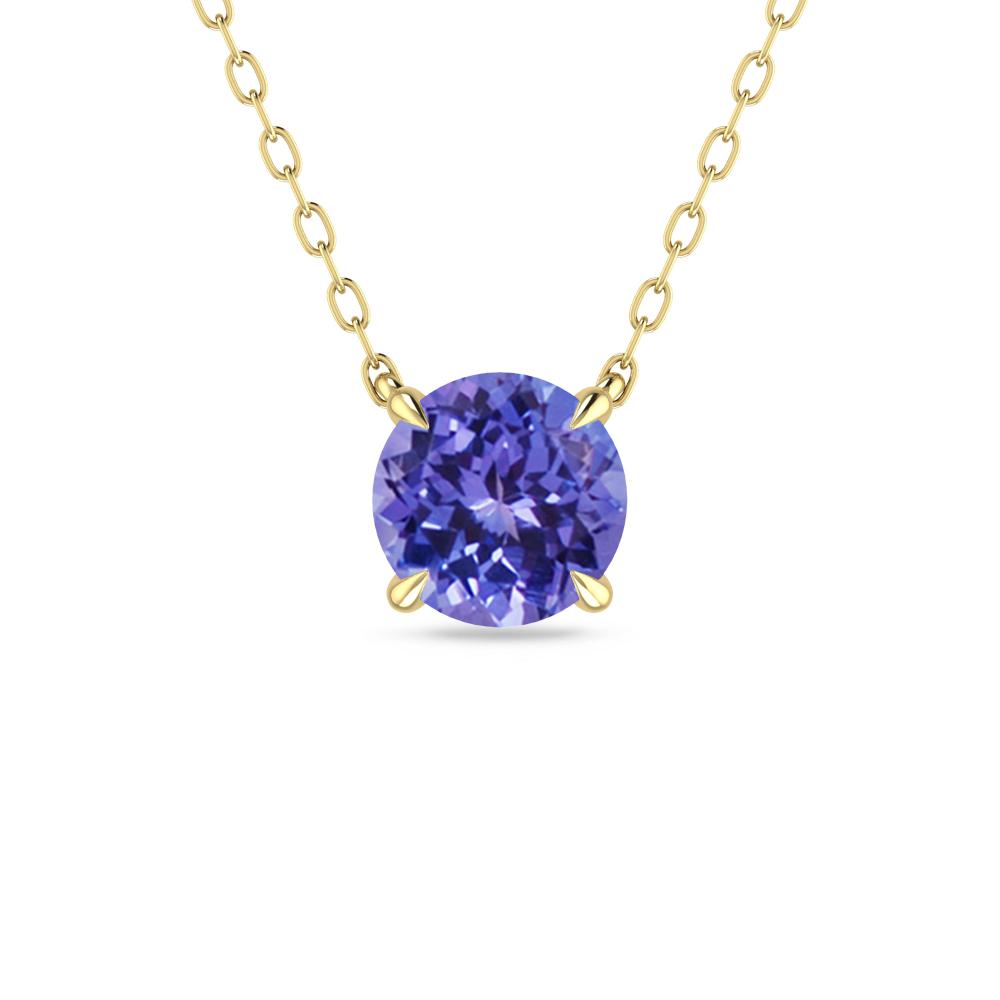 Yellow Gold - Tanzanite