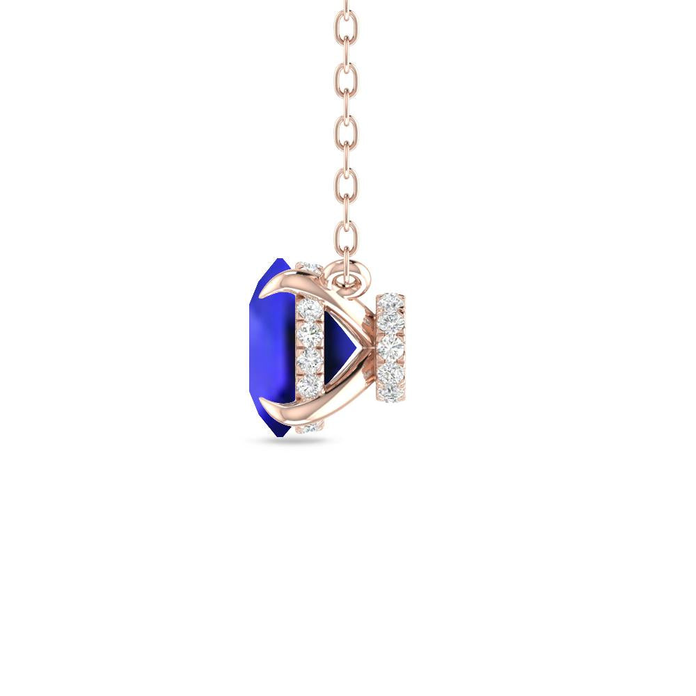 Rose Gold - Tanzanite