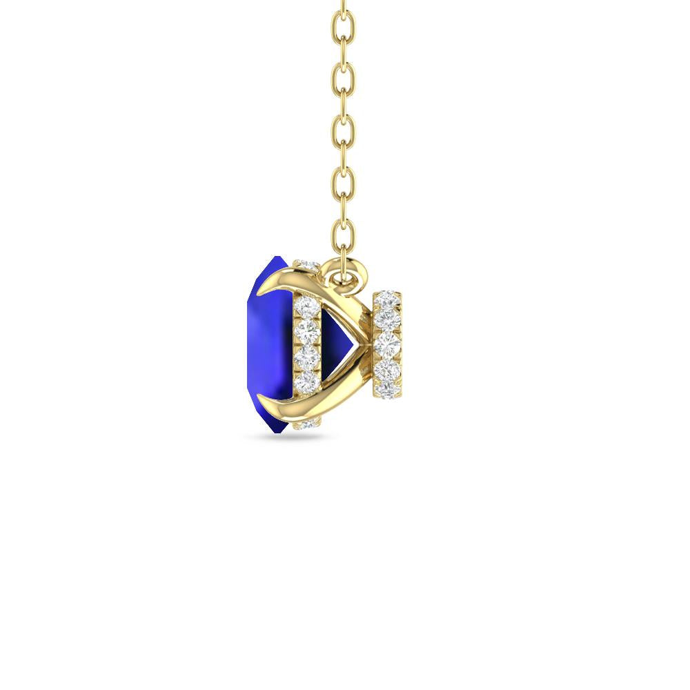 Yellow Gold - Tanzanite