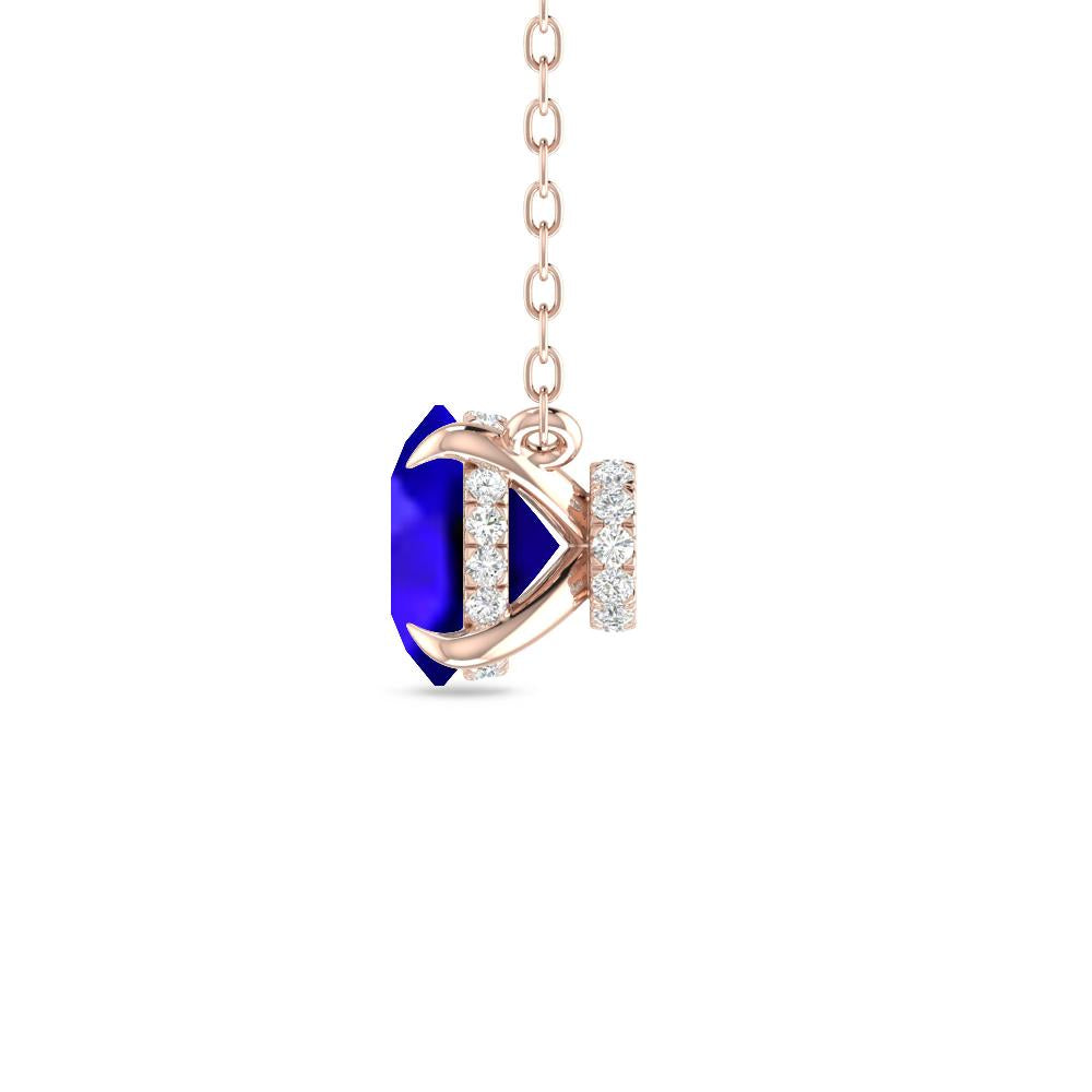 Rose Gold - Tanzanite