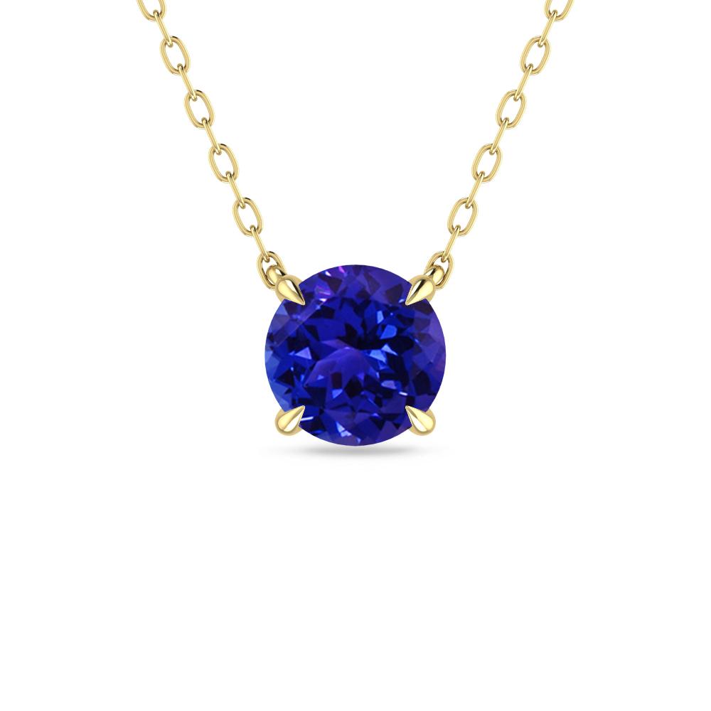 Yellow Gold - Tanzanite