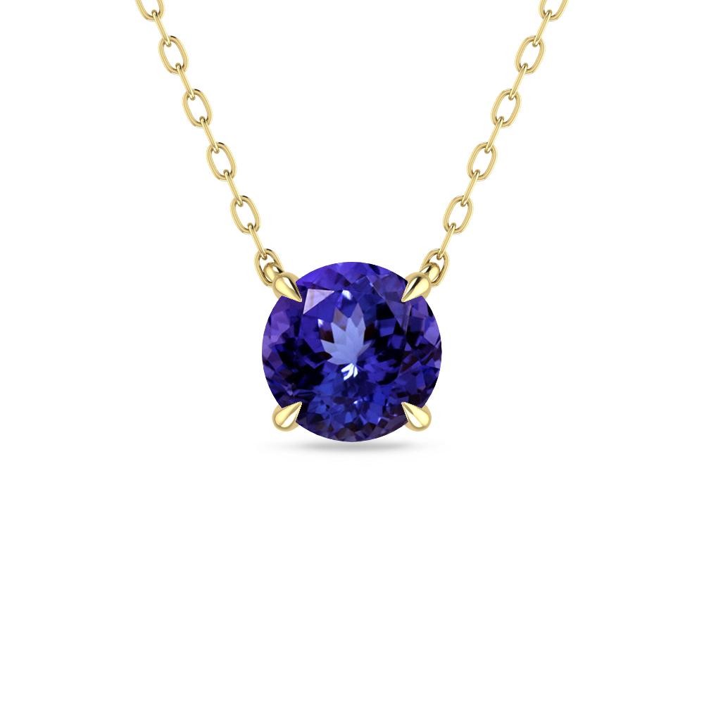 Yellow Gold - Tanzanite