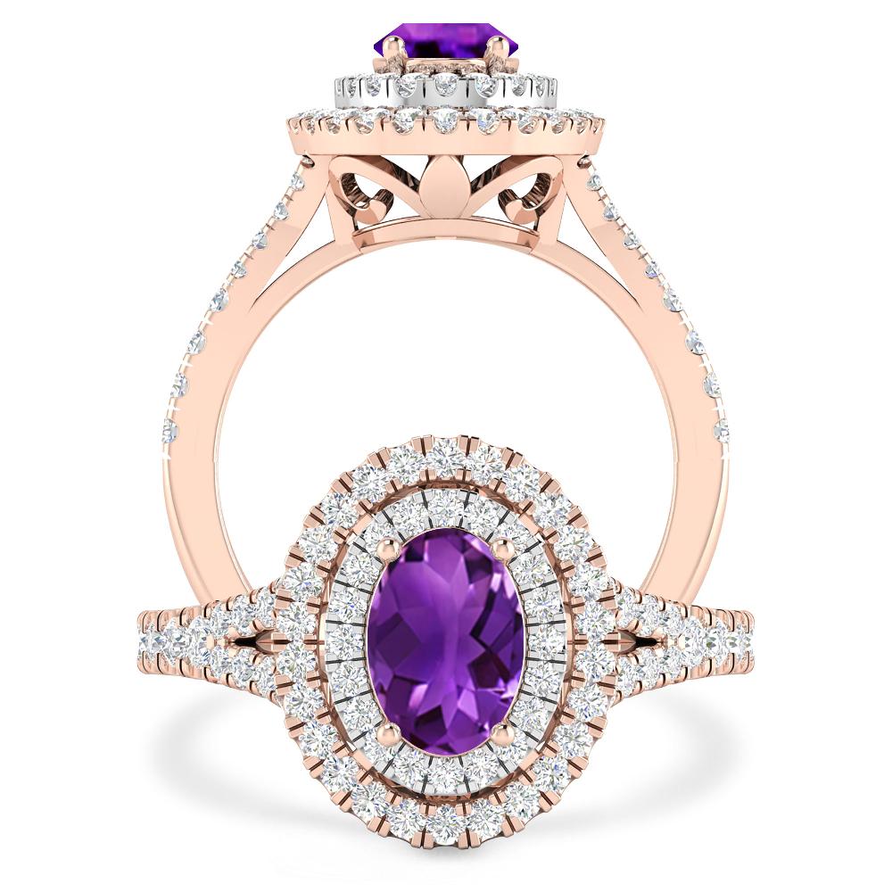 Rose Gold - Amethyst