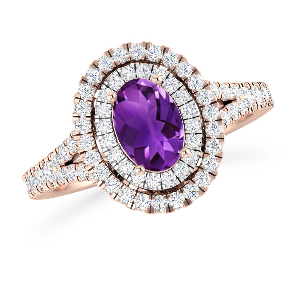 Rose Gold - Amethyst