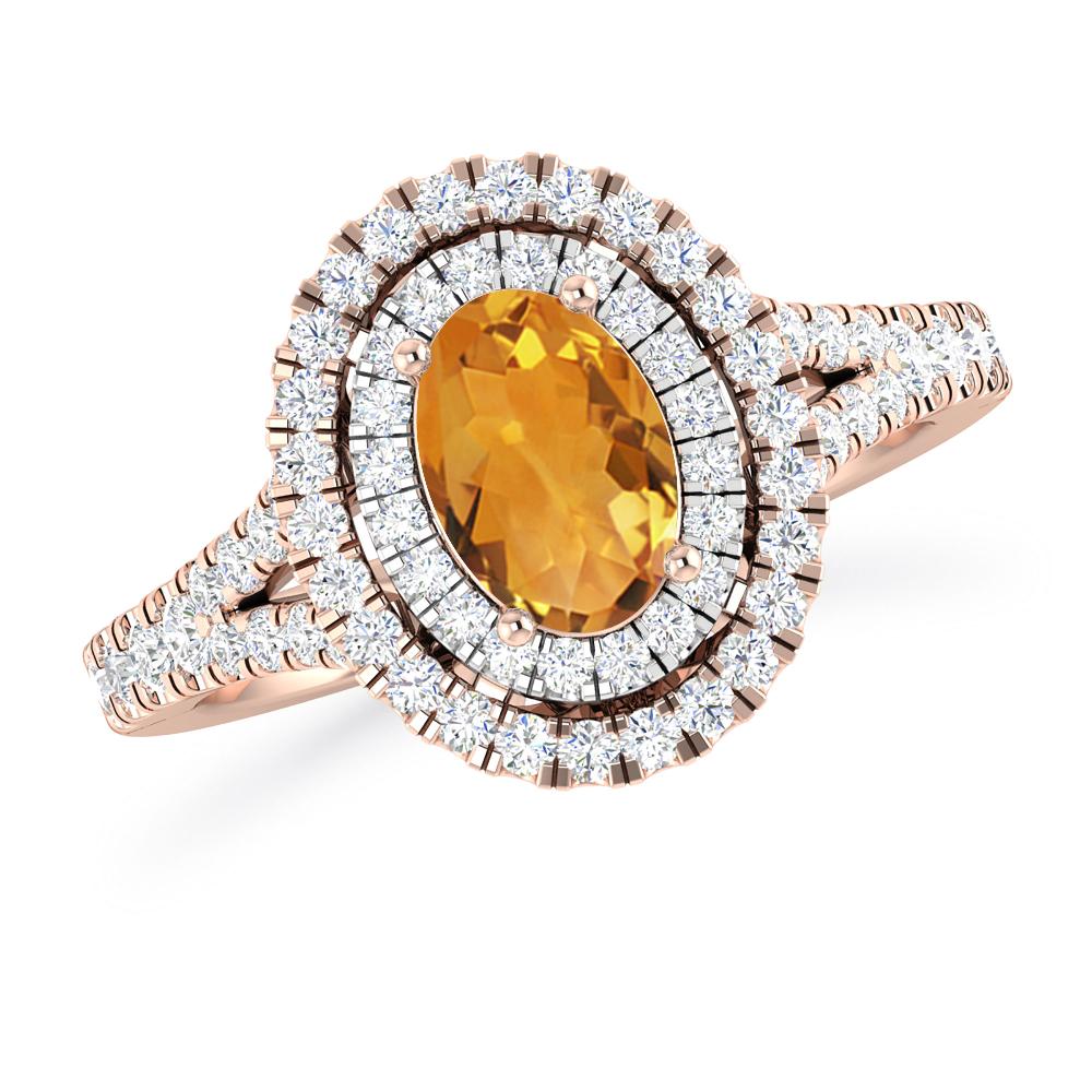 Rose Gold - Citrine