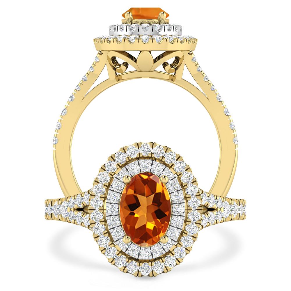 Yellow Gold - Citrine