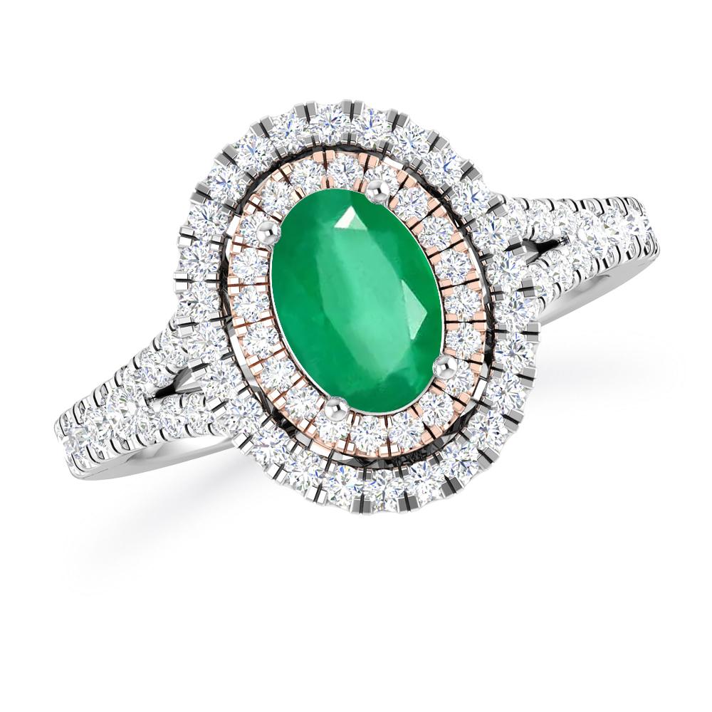 White Gold - Emerald