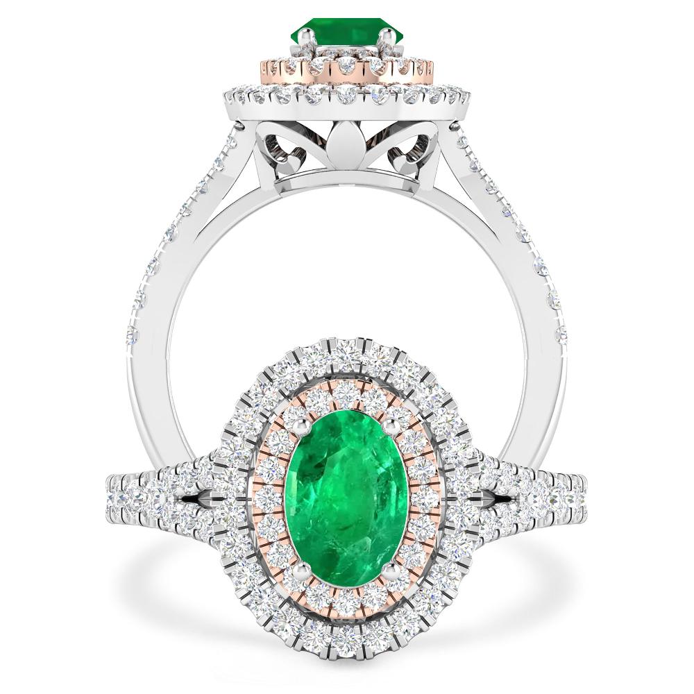 White Gold - Emerald