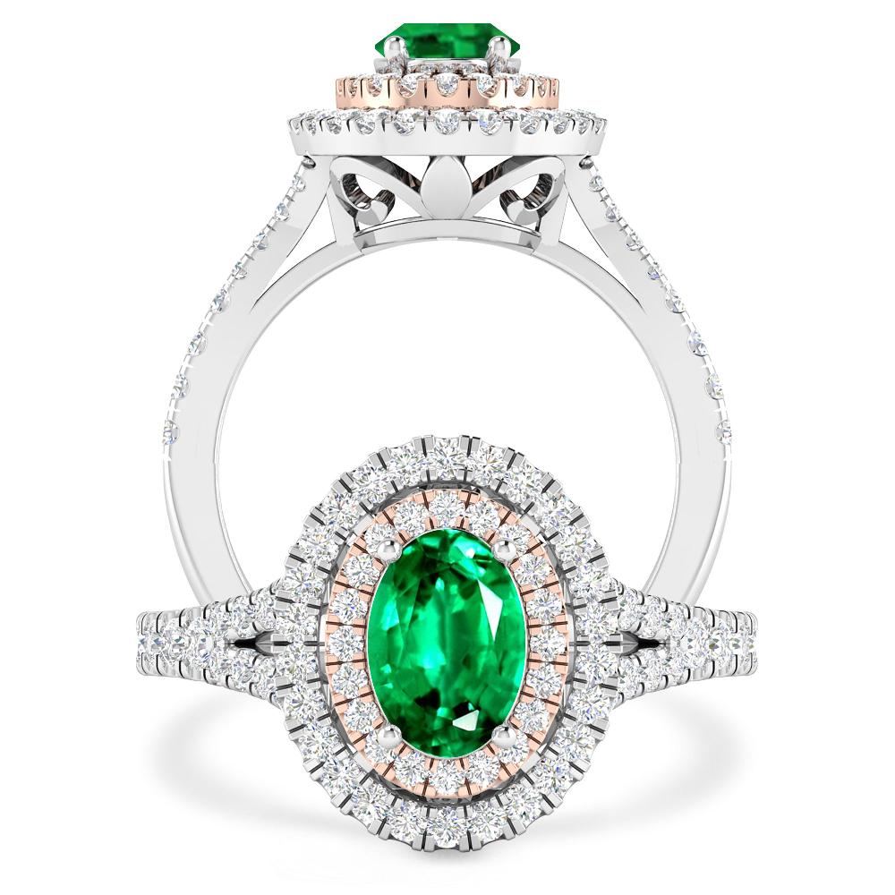 White Gold - Emerald