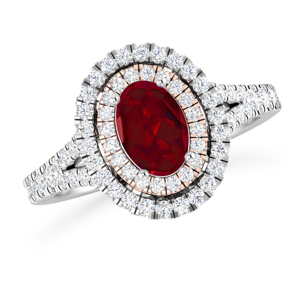 White Gold - Garnet