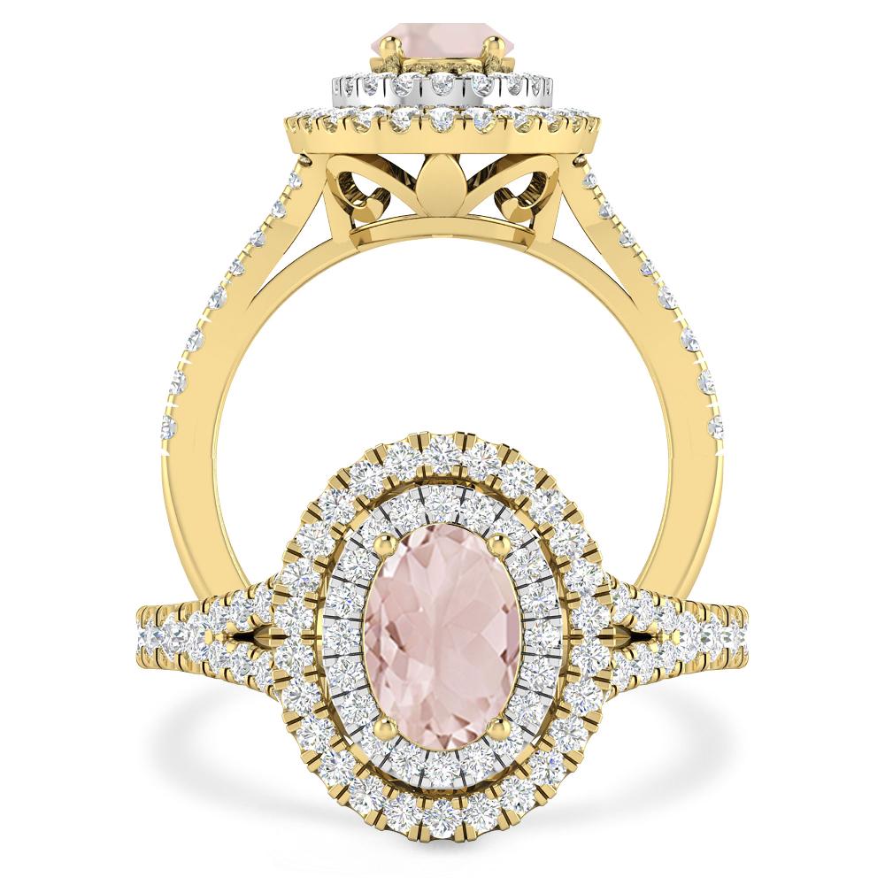 Yellow Gold - Morganite