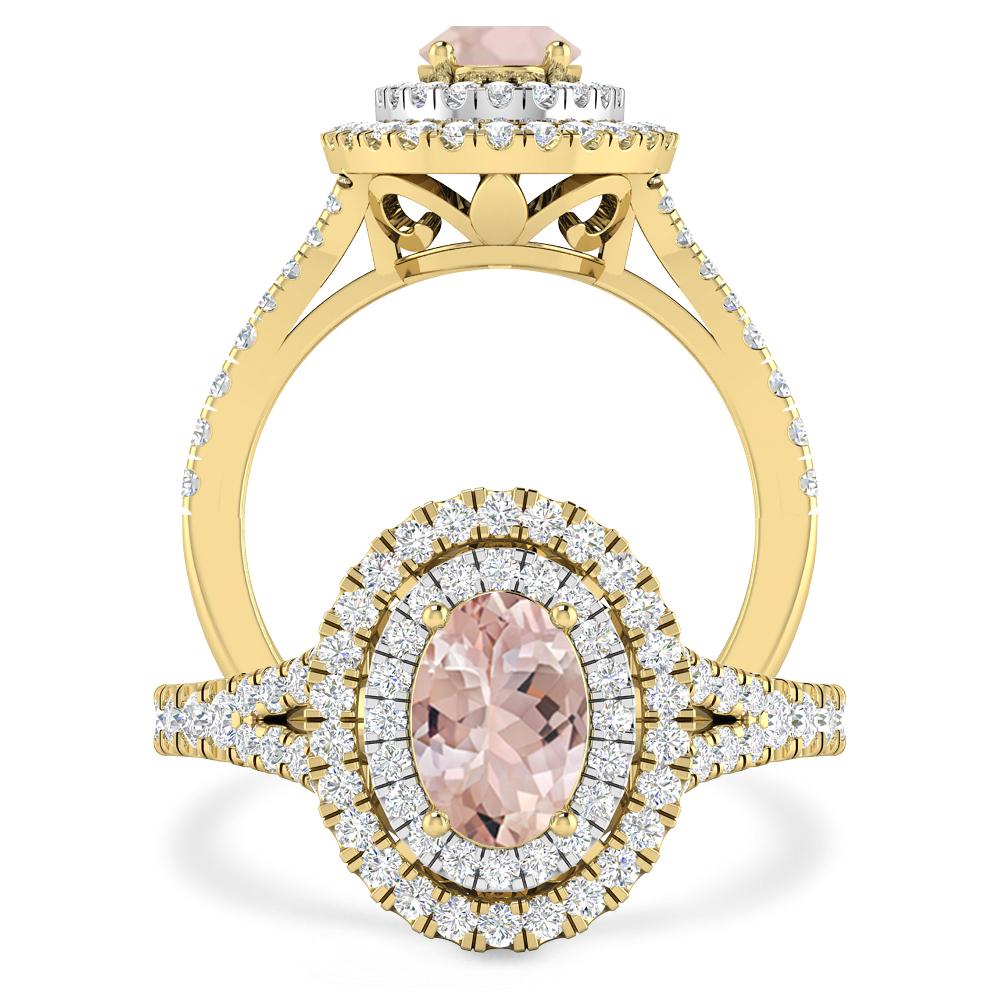 Yellow Gold - Morganite