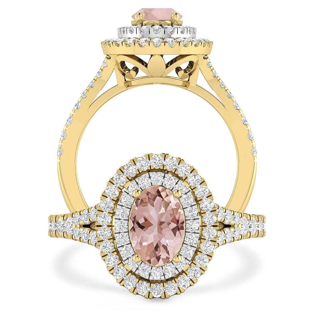 Yellow Gold - Morganite