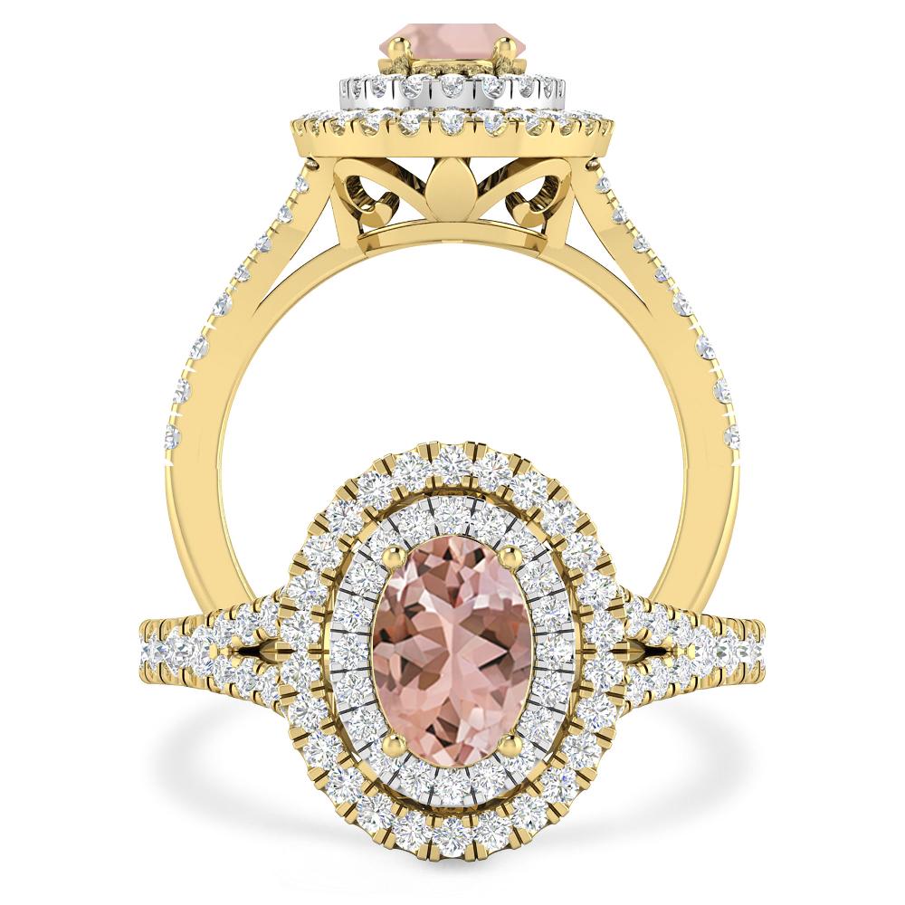 Yellow Gold - Morganite