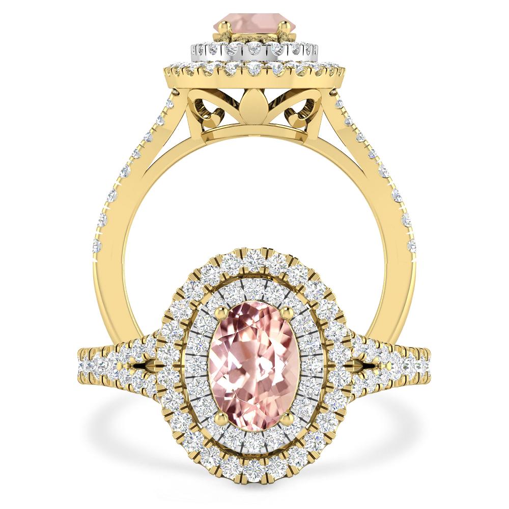 Yellow Gold - Morganite