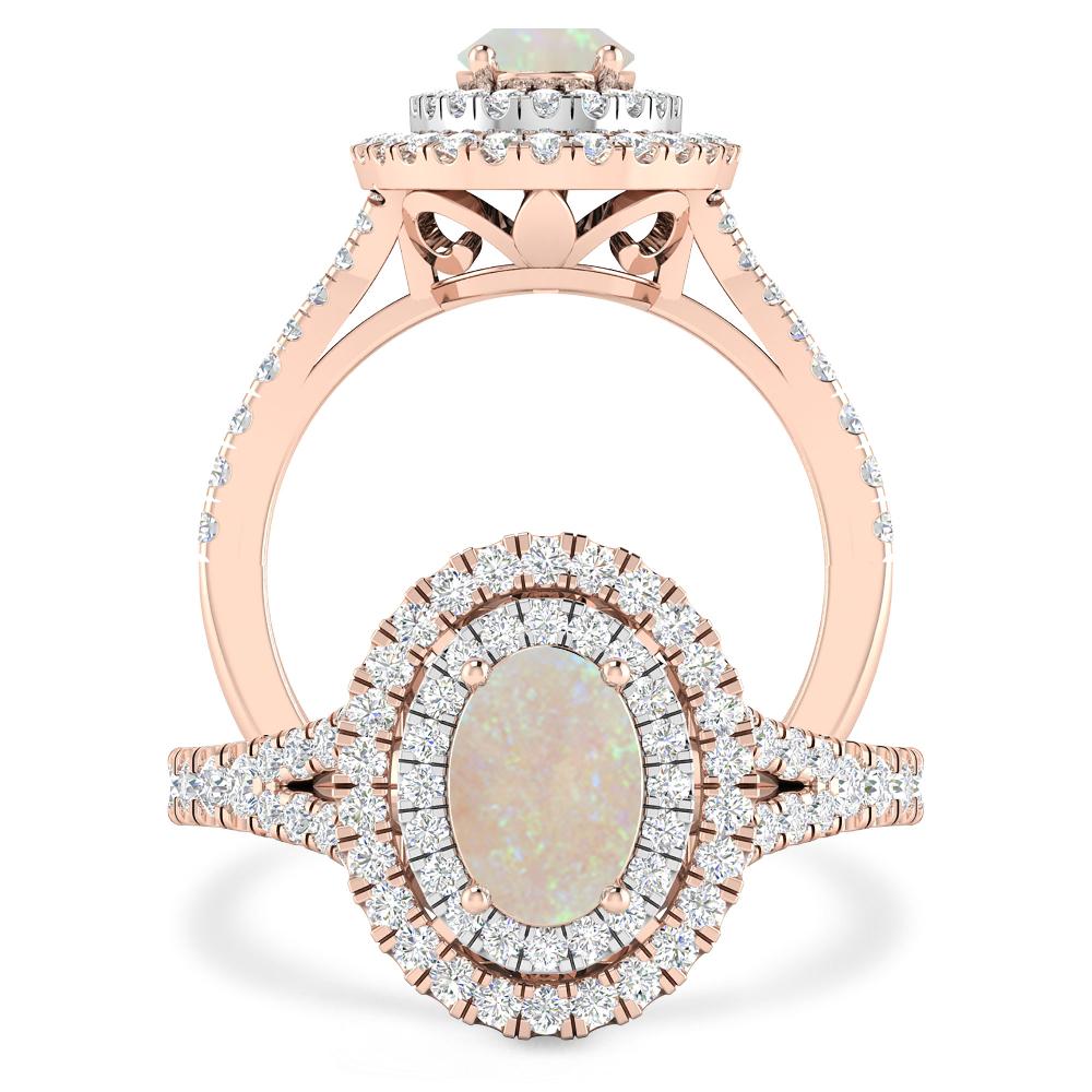 Rose Gold - Opal