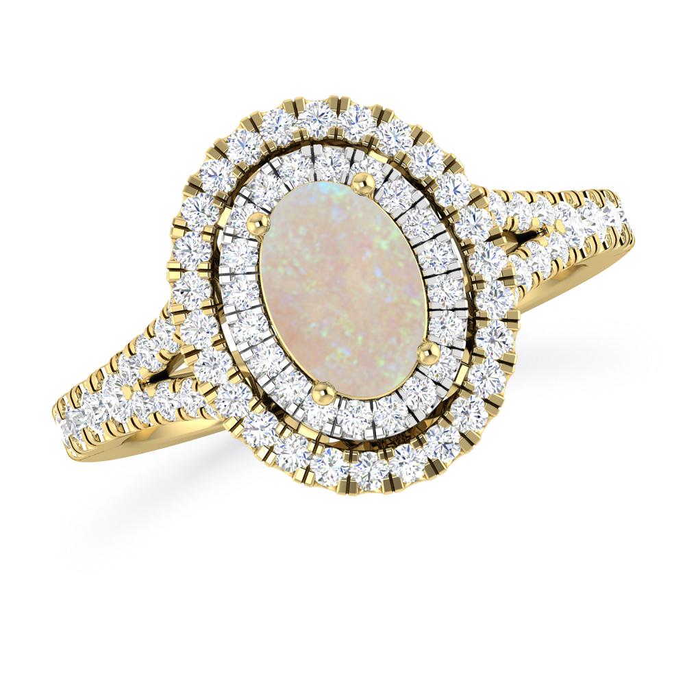 Yellow Gold - Opal