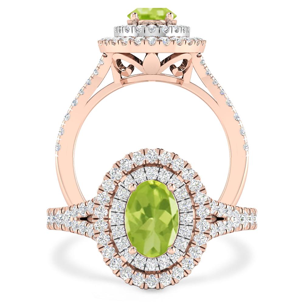 Rose Gold - Peridot