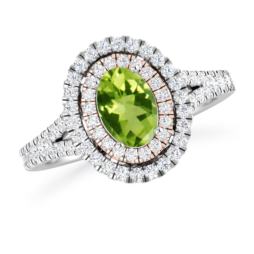 White Gold - Peridot