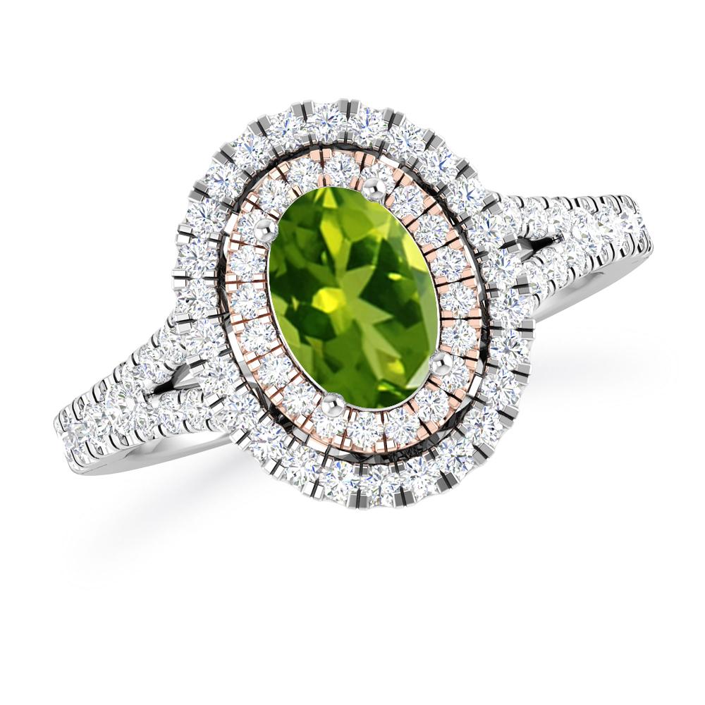 White Gold - Peridot