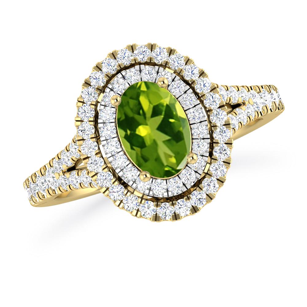 Yellow Gold - Peridot