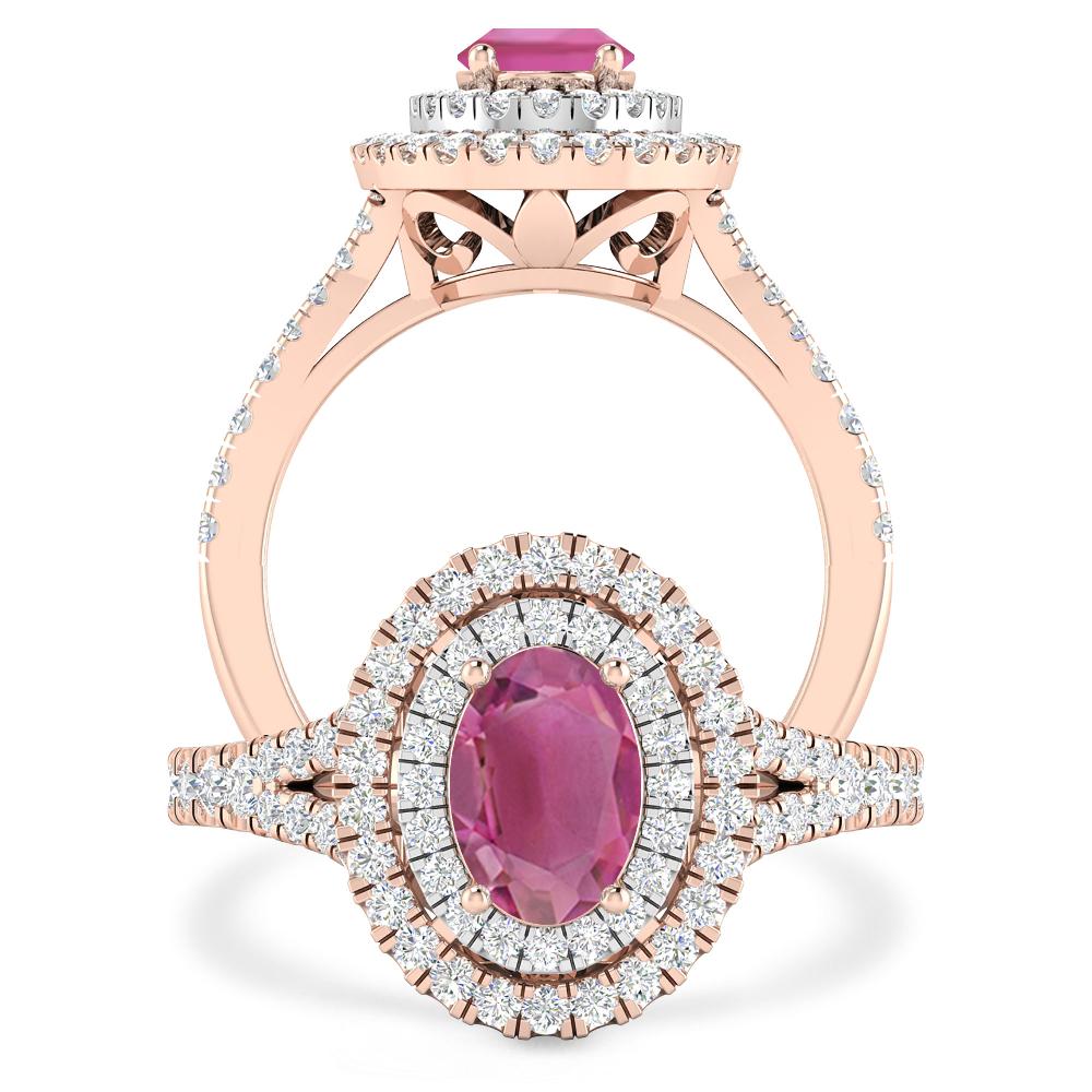 Rose Gold - Pink Tourmaline