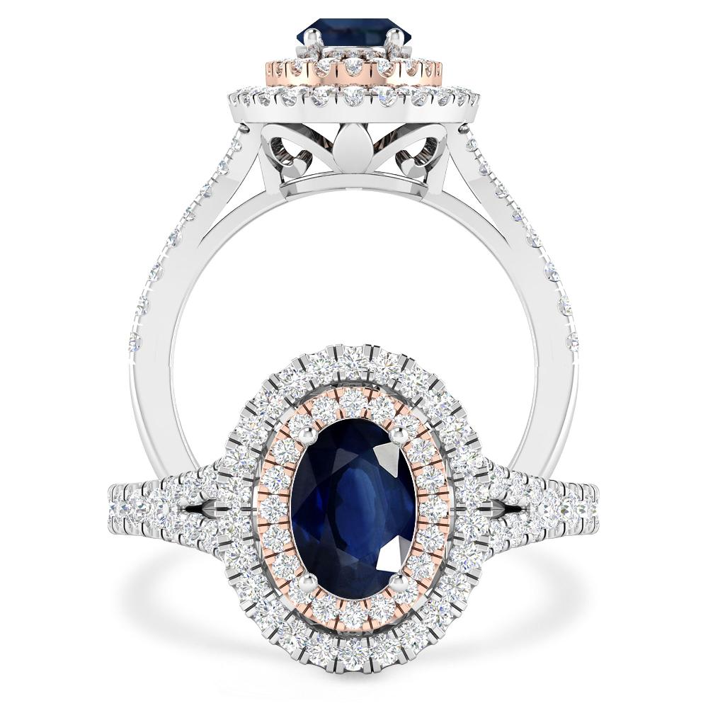 White Gold - Sapphire