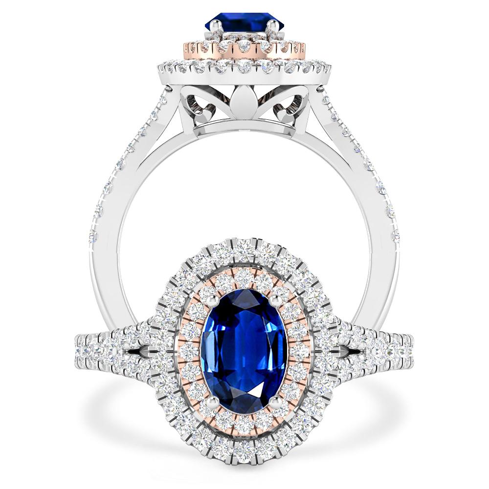 White Gold - Sapphire