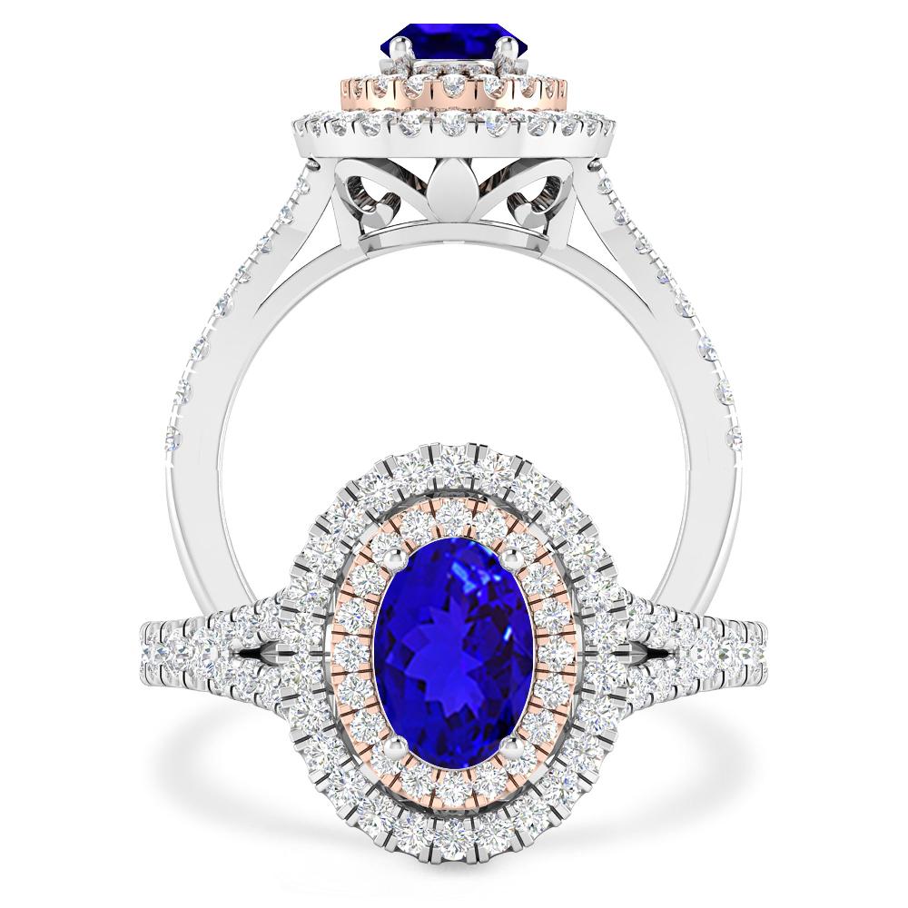 White Gold - Tanzanite