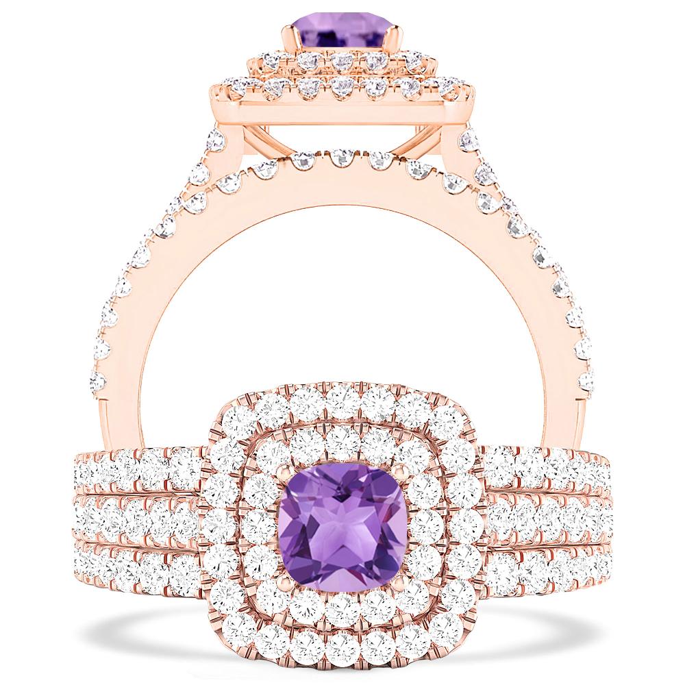 Rose Gold - Amethyst