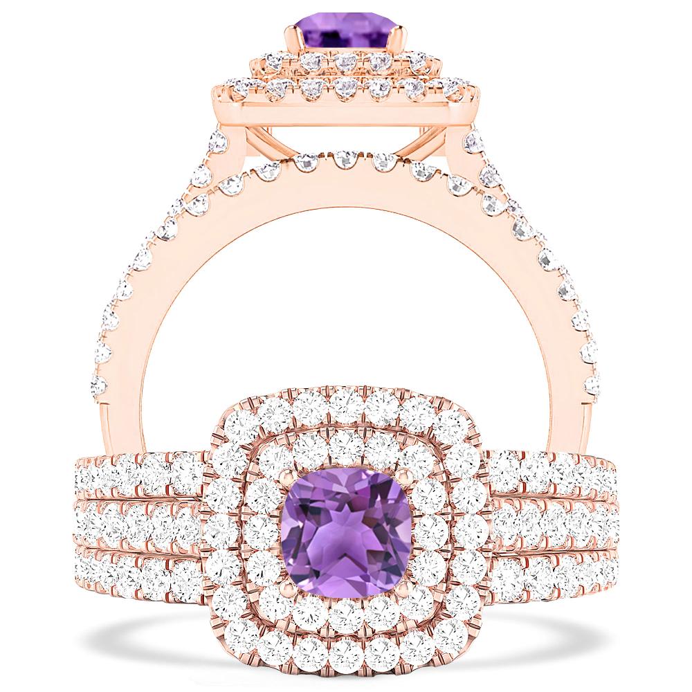 Rose Gold - Amethyst