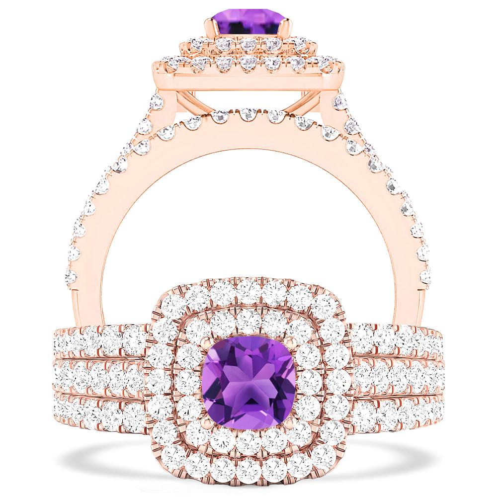 Rose Gold - Amethyst