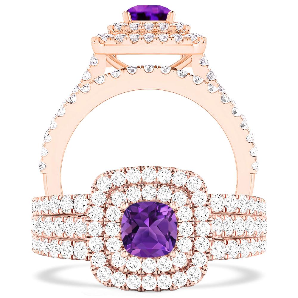 Rose Gold - Amethyst