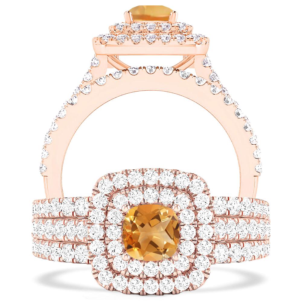 Rose Gold - Citrine