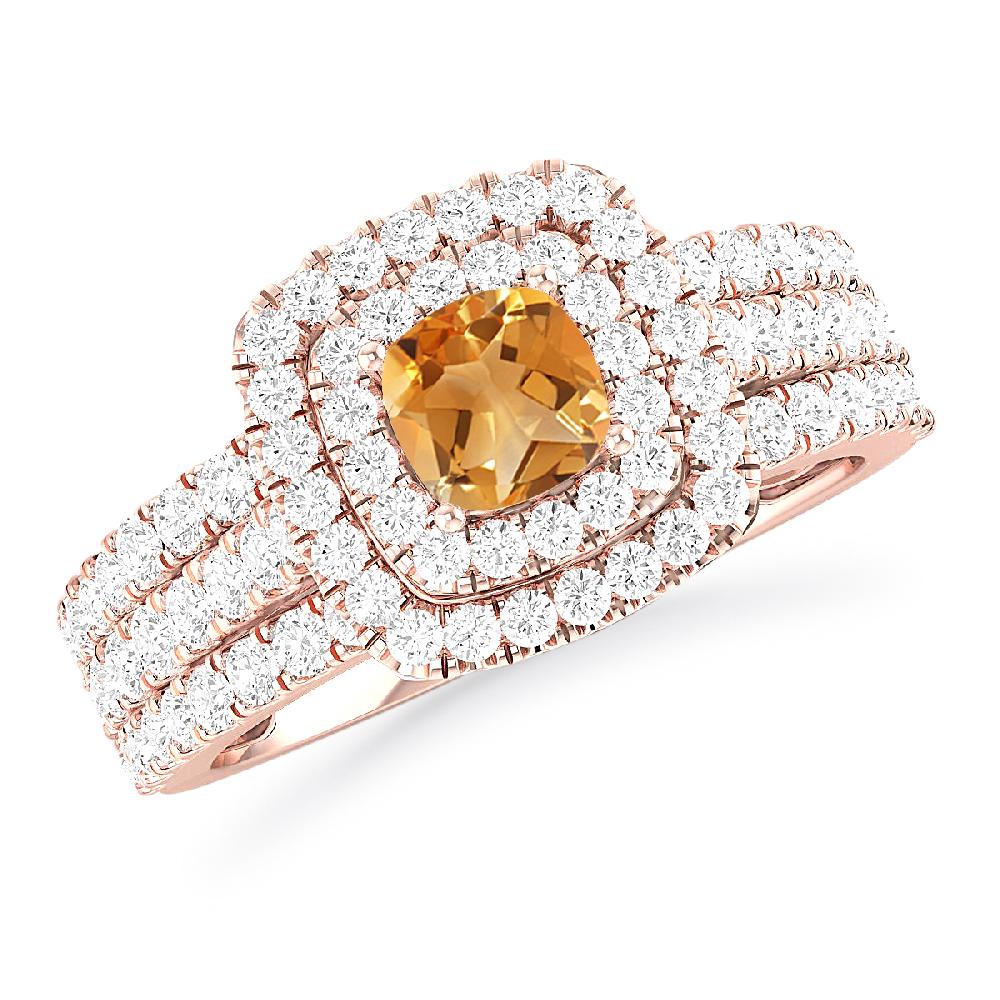 Rose Gold - Citrine