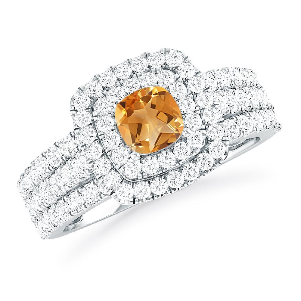 White Gold - Citrine