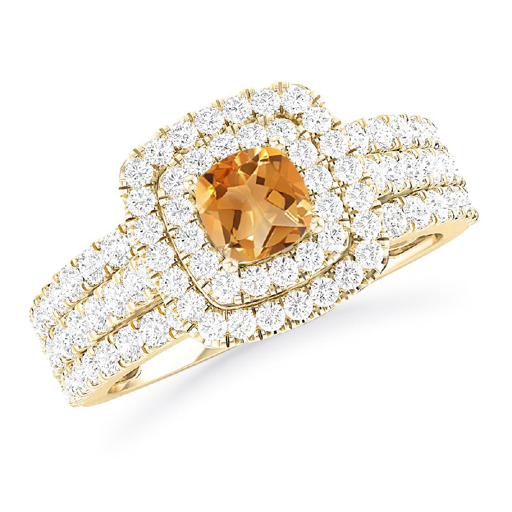 Yellow Gold - Citrine