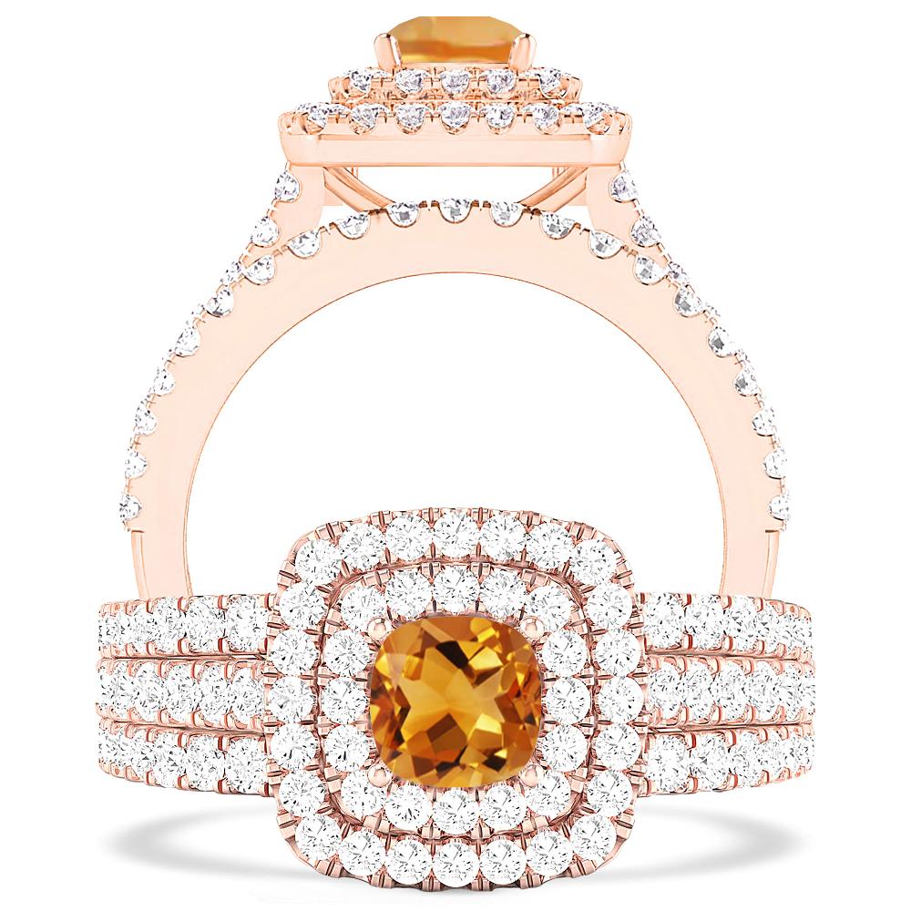 Rose Gold - Citrine