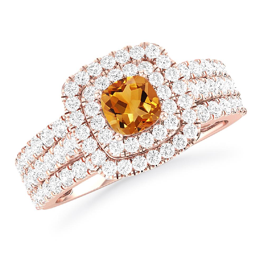 Rose Gold - Citrine