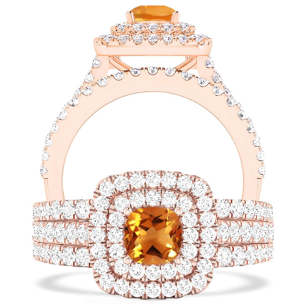 Rose Gold - Citrine