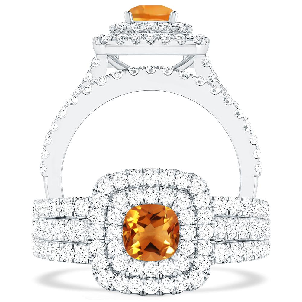 White Gold - Citrine