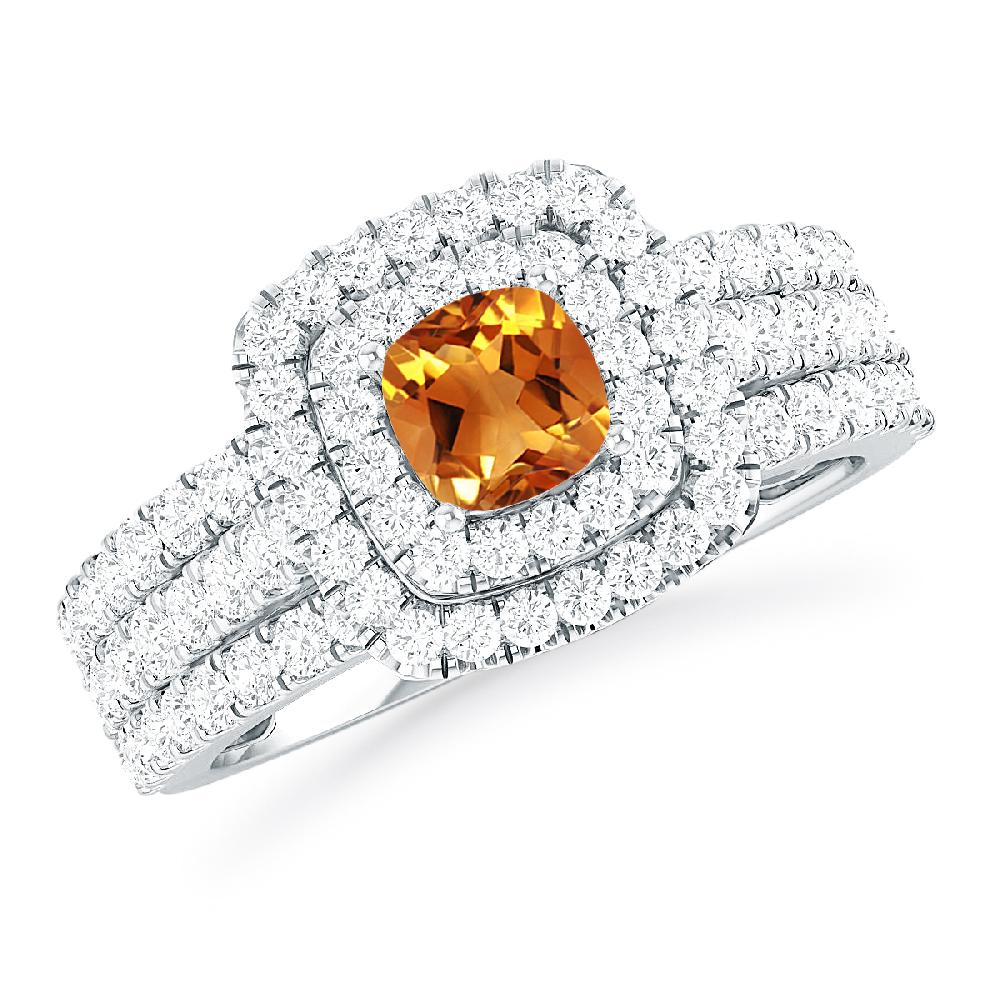 White Gold - Citrine