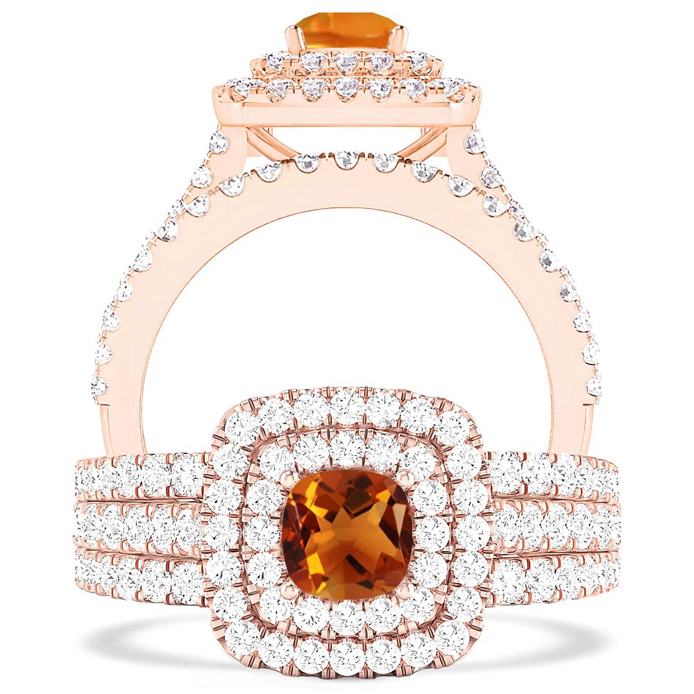 Rose Gold - Citrine