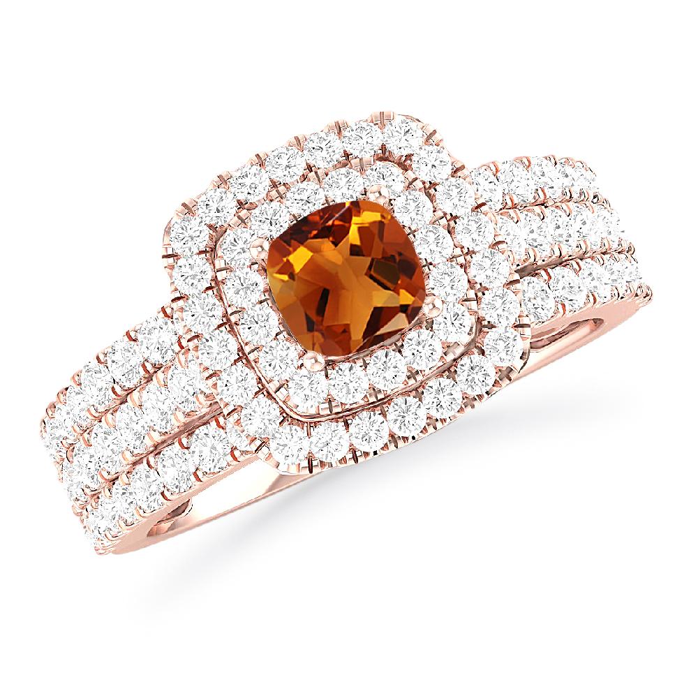 Rose Gold - Citrine